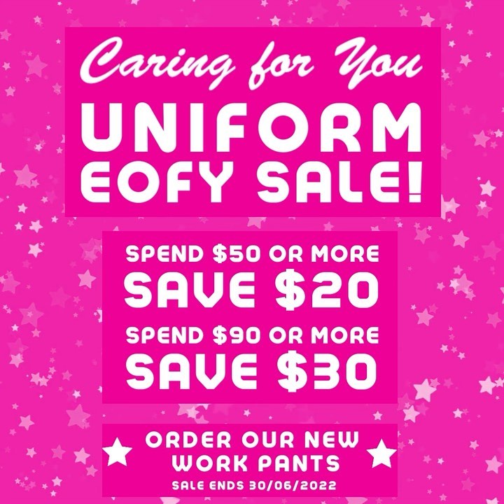 🌟C4U UNIFORM EOFY SALE!!! 🌟 
ENDS TONIGHT! Thursday 30th June.
Spend more than $50 and save $20 
Spend more than $90 a...