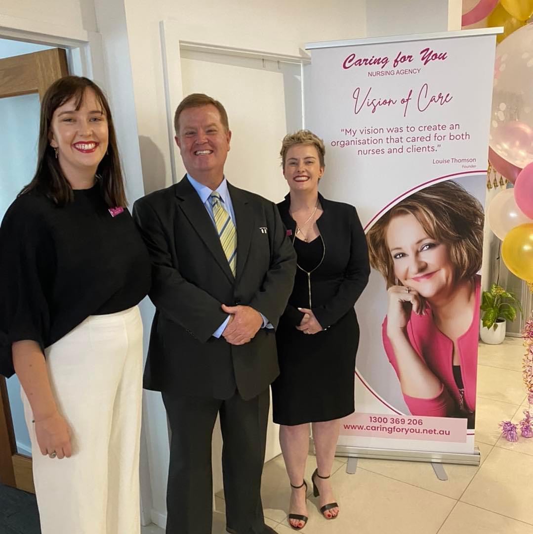 Our NSW Hub was officially opened yesterday. Caring for You CEOs Grace and Belle were joined by @philip_penfold, the may...